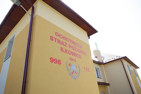 Spotkanie z druhami z OSP w Ilkowicach