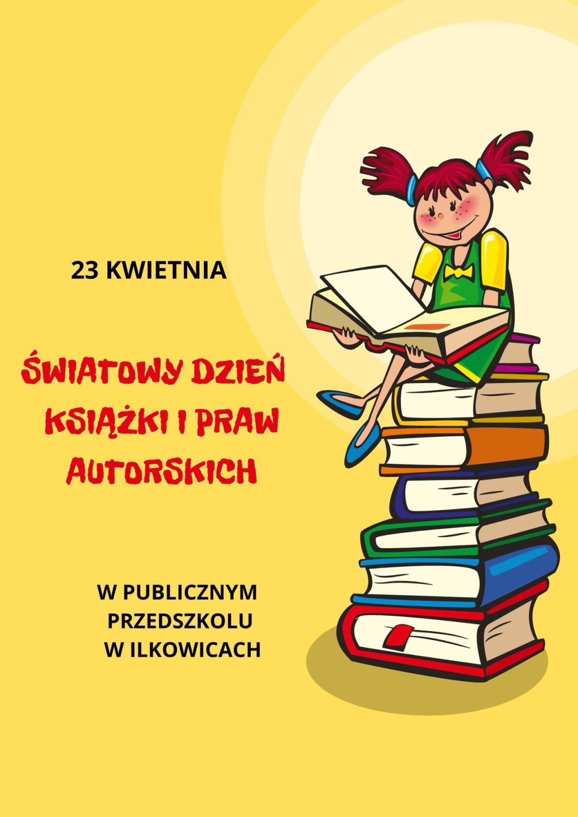 Światowy Dzień Książki i Praw Autorskich.