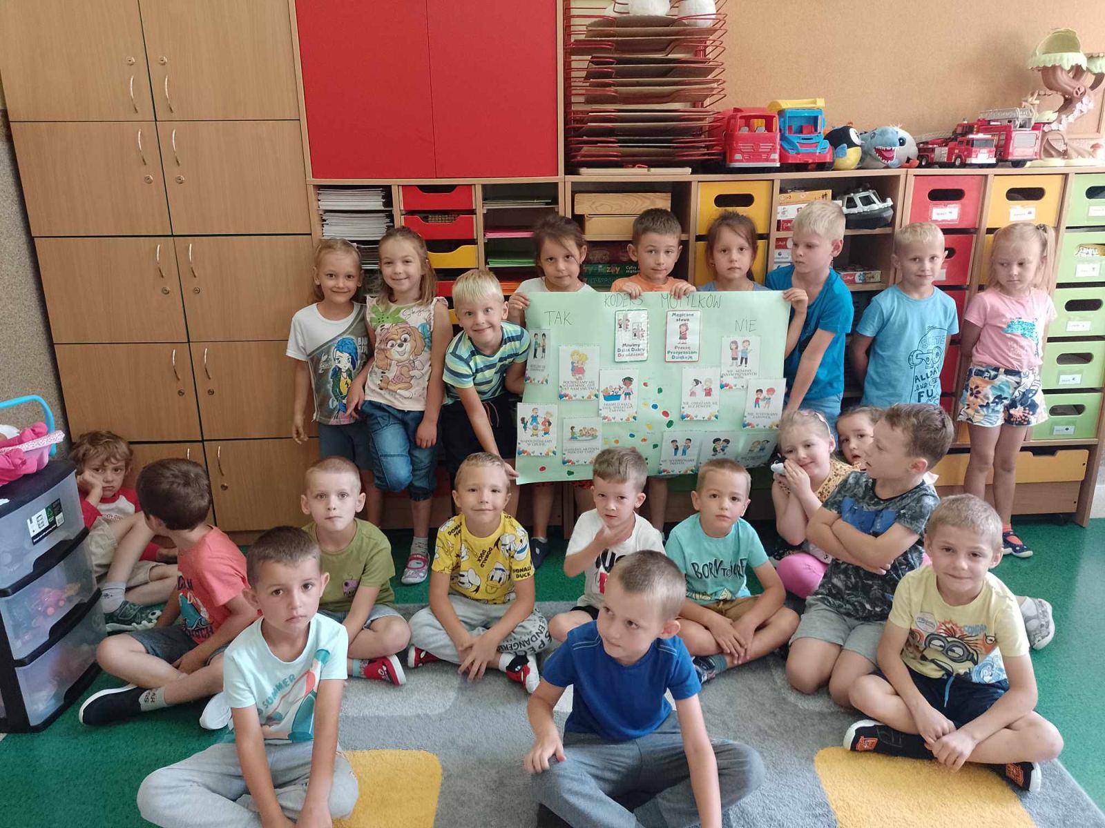 Pierwszy tydzień w przedszkolu