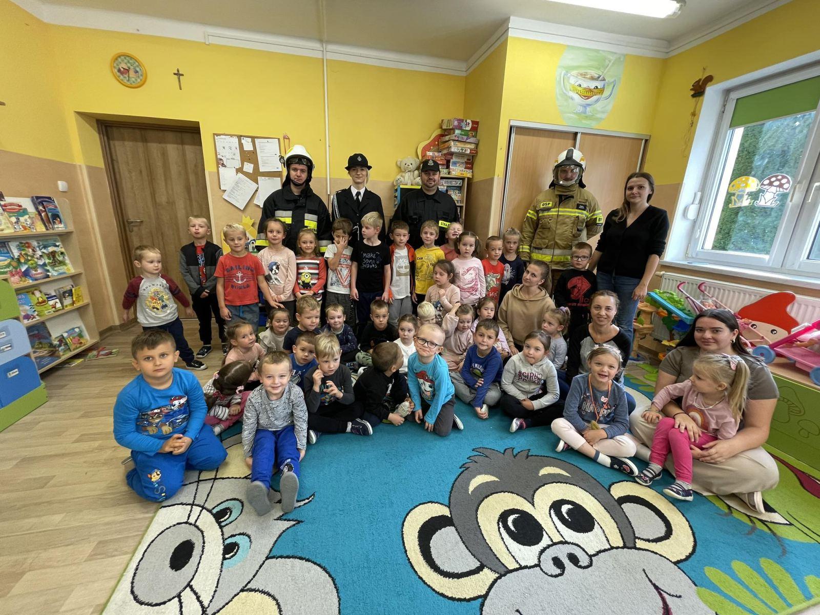 Spotkanie ze Strażakami Z OSP Ilkowice